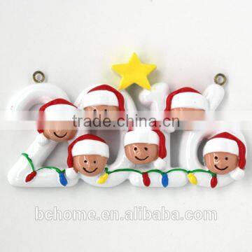 2016 Ornaments,Personalized Custom Family Ornaments for Christmas Decoration