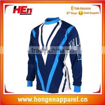 HongEn Apparel Custom Specialized Mountain Bike Jersey Custom American Captain Cycle Jersey