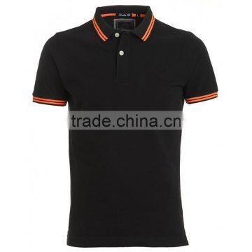 Dry Fit Polo Shirt Black Design for Men