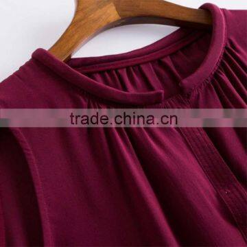 Contrast Color Office European Design Trendy Business Dress With Your Logo photo-6