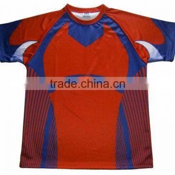 Top Quality 100% Polyester Sublimation Printed Rugby Jersey