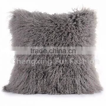 CX-D-04V Lamb Fur Pillow Cases Factory Fashion 100% Competitive Price Cheap Wholesale Pillow photo-2