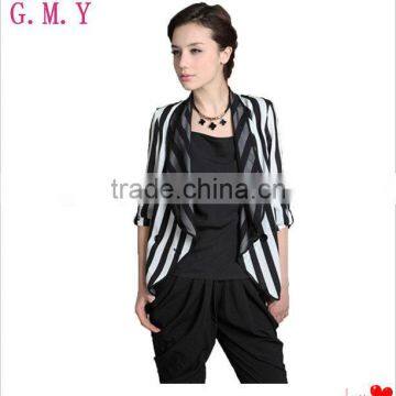 Stylish women zebra suit for wedding tuxedos suit