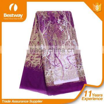 Bestway Textiles FL0134 Tulle Lace French Net Lace for Christmas Party photo-4