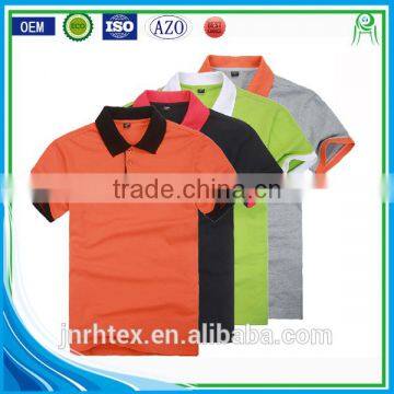 2016 new design custom printing men polo t shirt