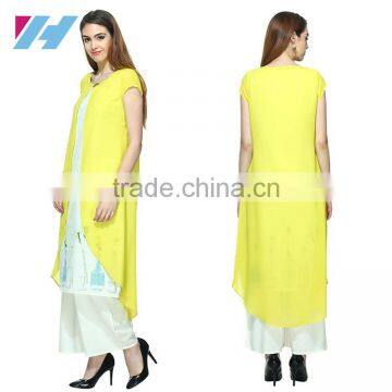 Ladies Fashion Clothing Fancy Long Kurta Designs