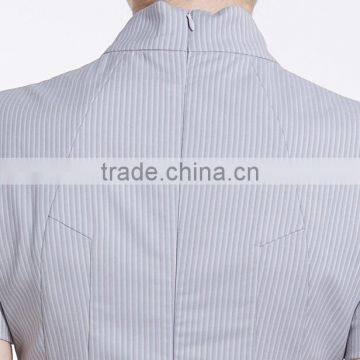 Custom Good Quality Fashionable Slim Fit Air Hostess Stewardess Uniform / Business Dress for Stewardess Wholesale photo-4