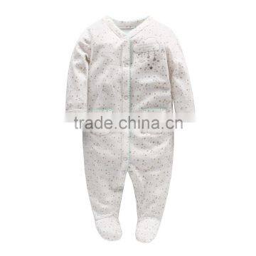 Wholesale thickened girls high quality soft baby playsuit