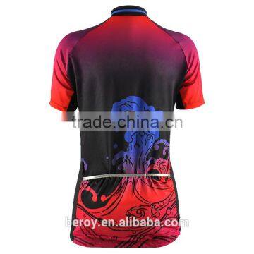 BEROY Recommend Newest Design Women's Bike Jersey,short Sleeve Biking Apparel Top photo-2