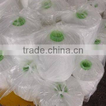 Spun Polyester Deying Color Yarn on Plastic Cone photo-2