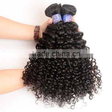 100% Unprocessed natural top quality 7A grade Peruvian human hair Kinky curly wave wholesale virgin braiding hair