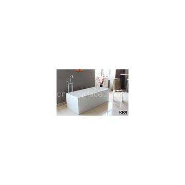 Sanitary Ware Solid Surface Bathtub , Freestanding Acrylic Bathtub