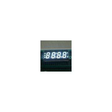 0.25 Inch Yellow Four Digit 7 Segment LED Clock Display , Small Current Drive