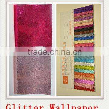 2015 Hot Sell Nonwoven Wallpaper Europe Cheap Golden Fabrics Packaging Leather photo-3
