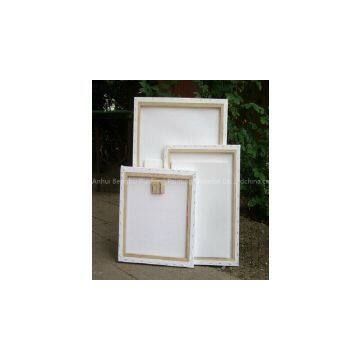 Painting Canvas With Wood Line Frame photo-3