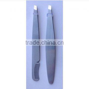 Eyebrow Comb & Slanted Tweezers