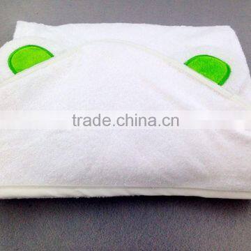 Custom Animal Organic Cotton Bamboo Bath Hooded Baby Towel With Hood photo-3