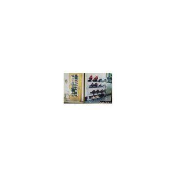 ten layers of shoe racks