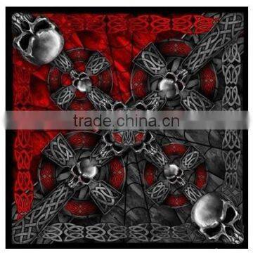 Skull Print Wholesale Multifunctional Tube graphic printed bandanas