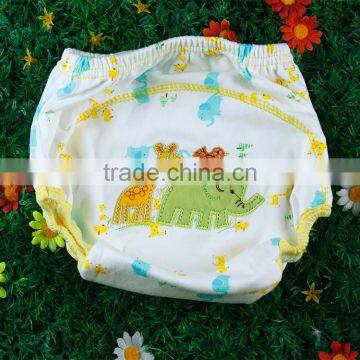 Wholesale 100% cotton washable potty training diaper cover baby M5042404