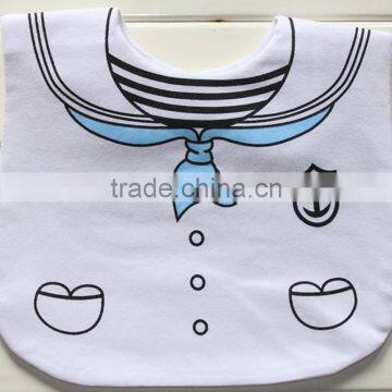 soft absorbent cotton toddler baby bib large waterproof feeding bibs