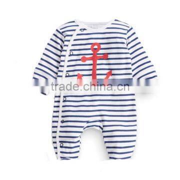 coton fabric autumn spring long sleeve baby kimono romper