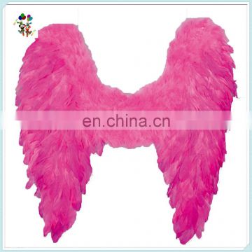 Adult Party Costume Hot Pink Large Feather Angel Wings HPC-0853