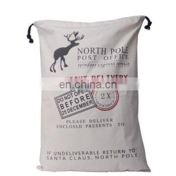 wholesale canvas gift bag Santa Sacks