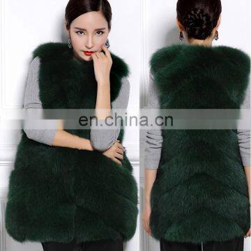 Fur Coat winter fashion women faux fox fur coats furry woman fake fur Jacket