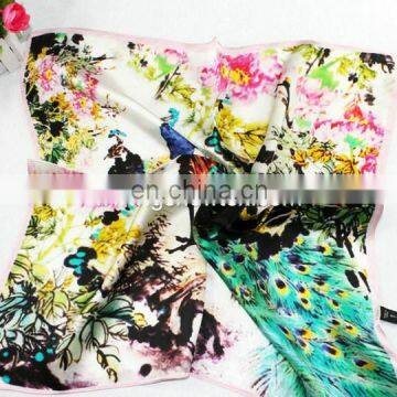 2015 New high quality digital silk scarf printing