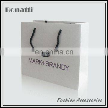 2013 new style customized packing paper shopping bag paper bag