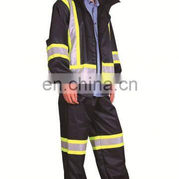 wholesale manufacture EN14116 100% cotton gray fire retardant workers overall uniforms