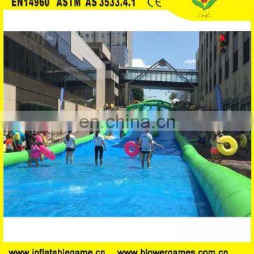 1000 ft Summer Popular City Water Slide Inflatable Slip N Slide photo-2
