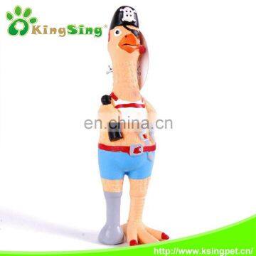 Pirate chicken toy /pet toy