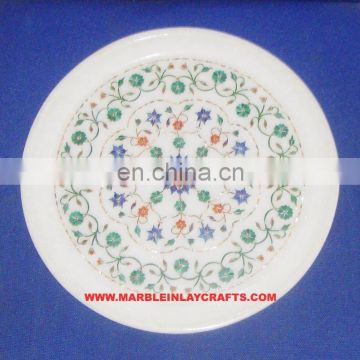 Inlay Marble Decorative Plate