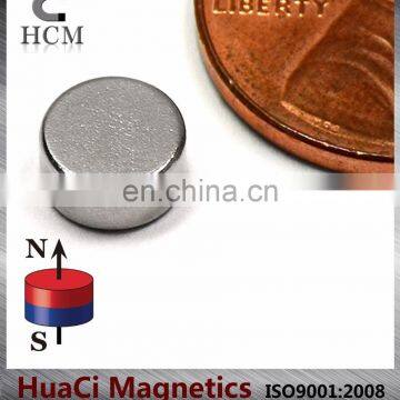 N45 Neodymium Magnet Dia 1/4x1/8" NdFeB