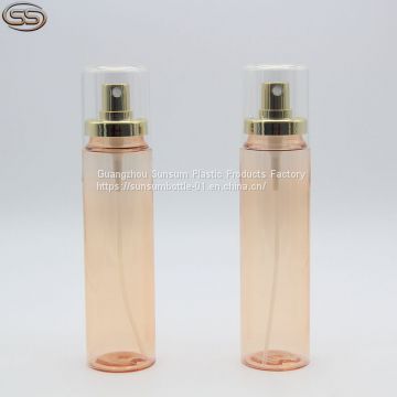 120ml Luxury Cosmetic Plastic PET Perfume Fine Mist Spray Bottle