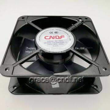 CNDF Input Voltage 220/240VAC ac Axial Exhaust Cooling Fan 180x180x60mm External Exhaust Fan TA18060HBL-2 photo-3