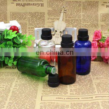 Wholesale cosmetic essential oil glass bottle with screw cap 100ml