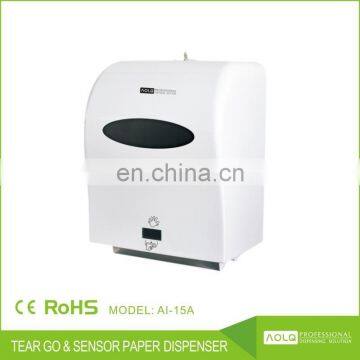 Innovative ABS plastic led toilet paper dispenser infrared sensor