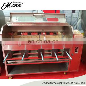 Good performance sheep meat roaster/rabbit roasting machine with low price