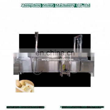 Potato chips cutting and frying machine / industrial french fry cutter / fresh potato chips machine