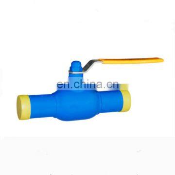 Small Size Lever Operated All-Welded Ball Valve for Welding for Heat Supply photo-3
