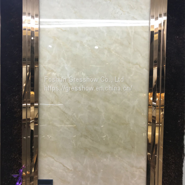 600x1200mm Full Body Beige Marble Floor Tile