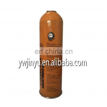 Refrigerant use and Tin gas cylinder size 1kg for sale