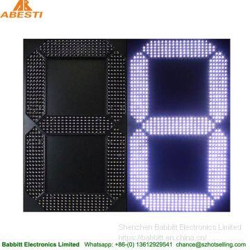 24 Inch led outdoor display Digital Numbers Module 7 Segment LED number Display For Oil Price LED Signs LED Gas Price