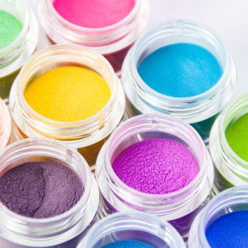 The color of magic gel dip system dipping powder nails system mood changing dip powder