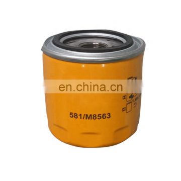 wholesale oil filter excavator 02/800226 32/919502 581/M8563 581M8563 32919502 02800226