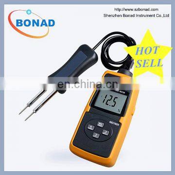 Hot sell! MD7820 Portable 2 pins Wood Moisture Meter with autocorrect environmental temperature function