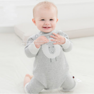 OEM Service Manufacturing Wholesale Organic Knitted Newborn Clothing Baby Romper 100% Cotton Fabric Baby Romper photo-4